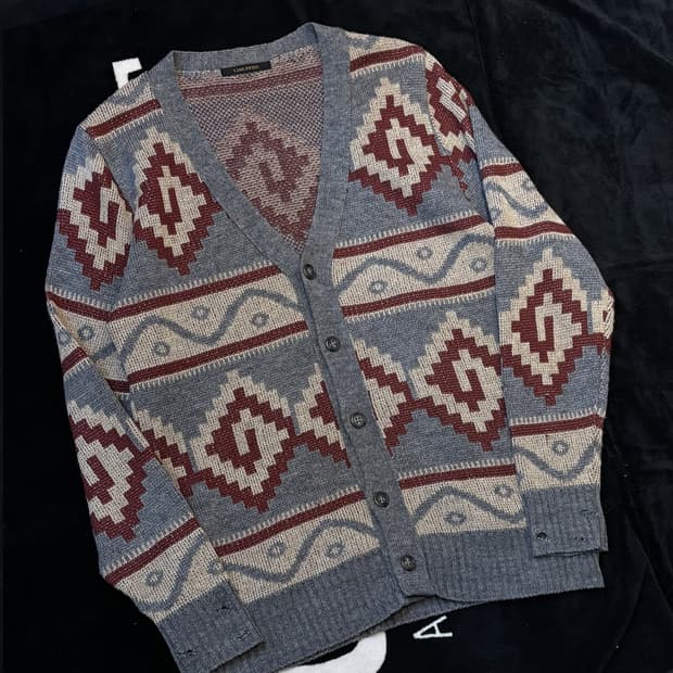 일본빈티지 차오패닉 니트 가디건