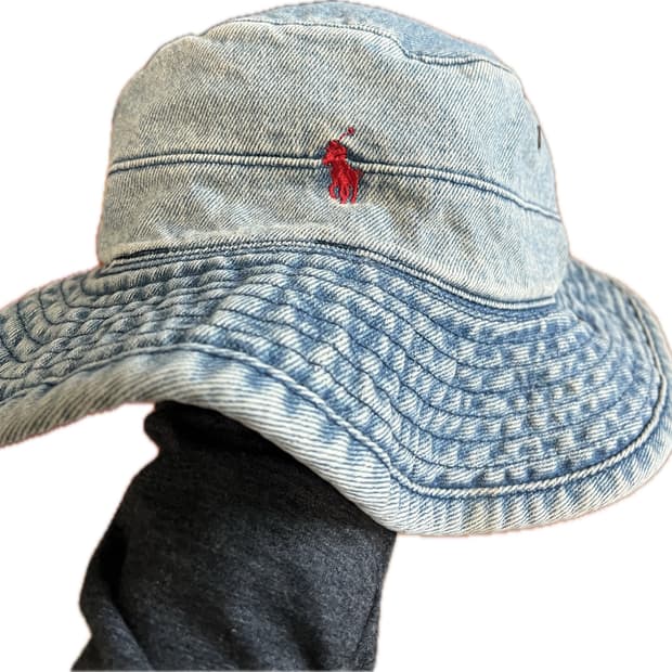 폴로랄프로렌 레드포니 버킷햇