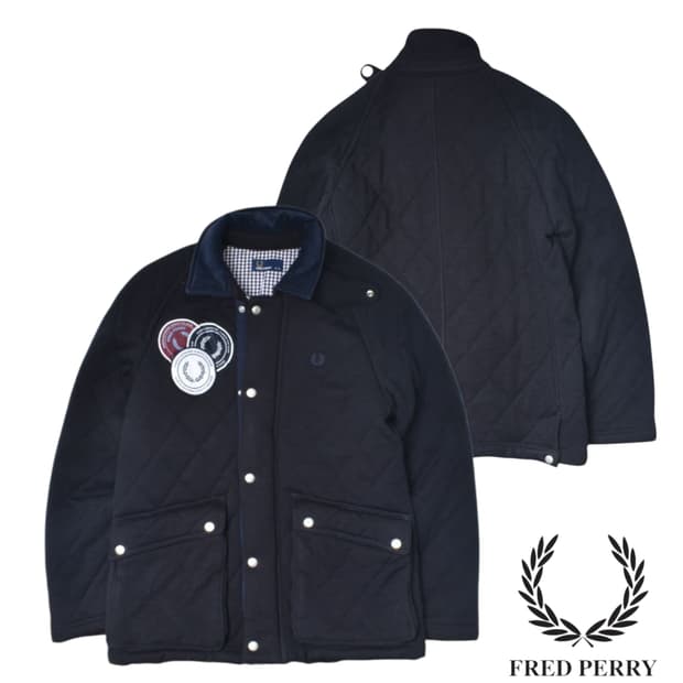 프레드페리 코튼 퀼틴 퀄팅 자켓 M N0653