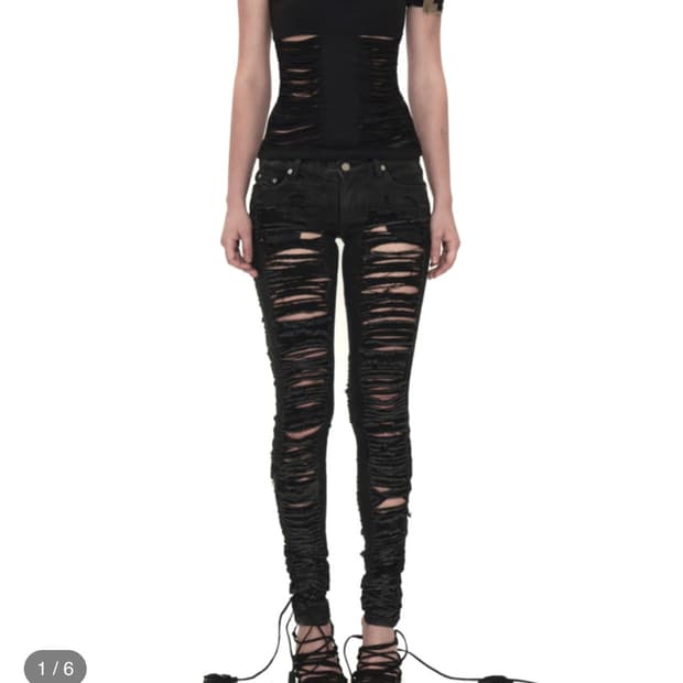 구해요) DISTRESSED SKINNY JEAN 스키니 진 팬츠