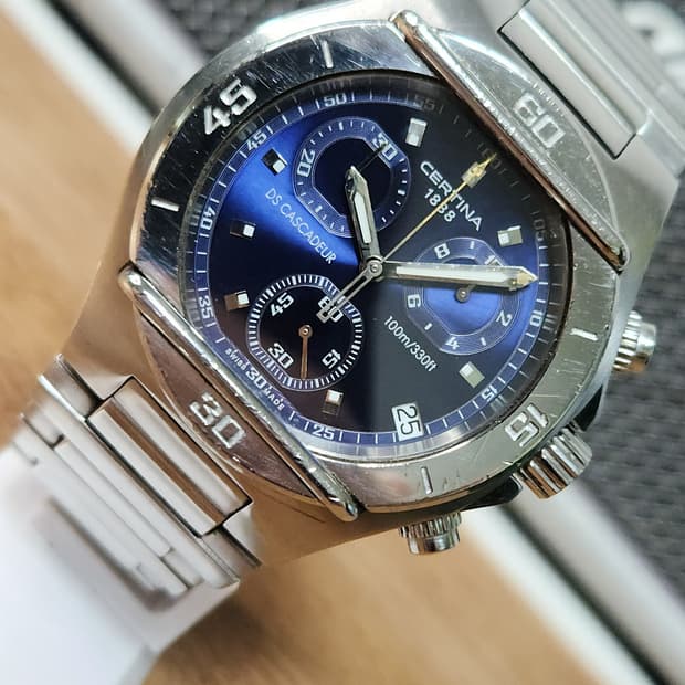 # CERTINA 세르티나 스위스메이드 크로노그래프 남성 명품시계 급처