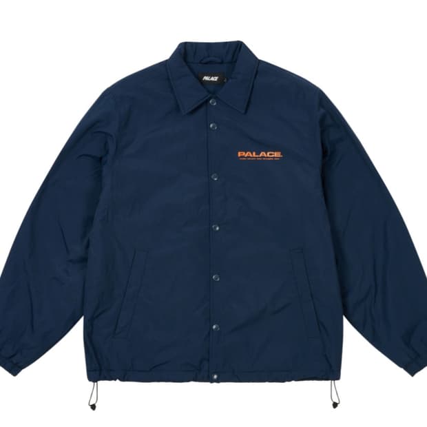팔라스 플리스 라인드 코치 자켓 네이비 - 24FW