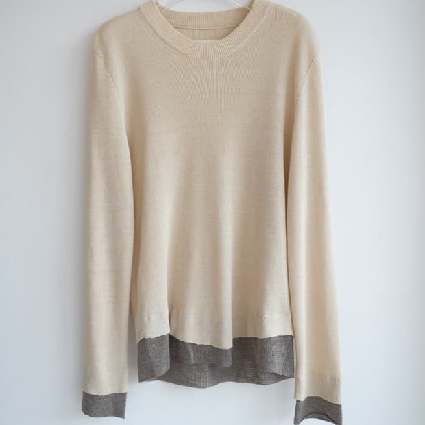 2015 SS Layered knit