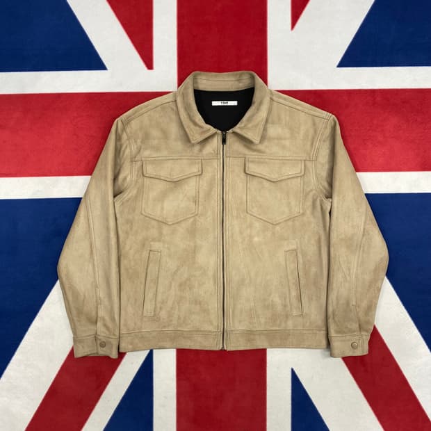 빈티지 스웨이드자켓 L 