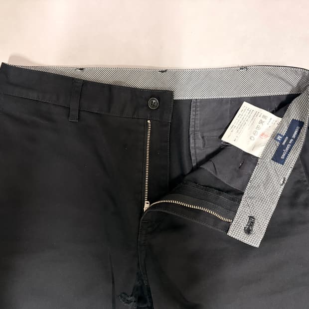 꼼데가르송 옴므 코튼 데님 팬츠