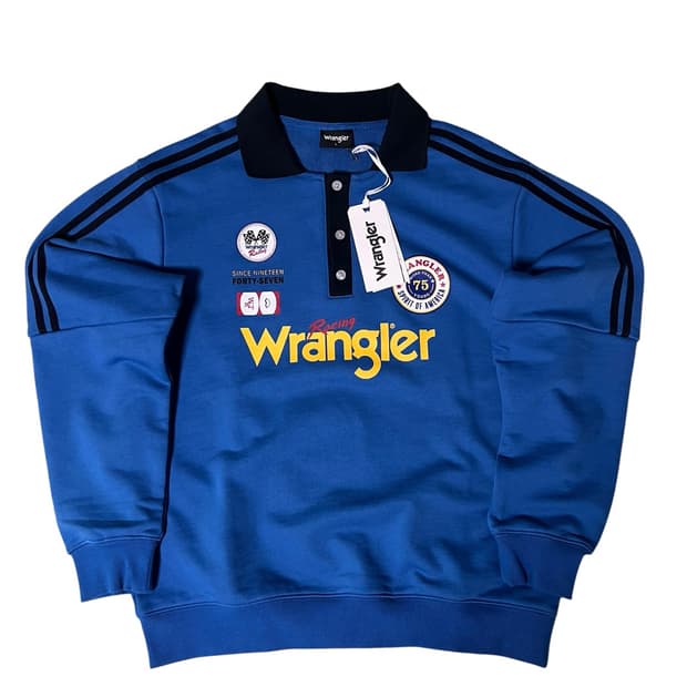 (새상품) Wrangler 랭글러 레이싱 빈티지 스웻셔츠 L