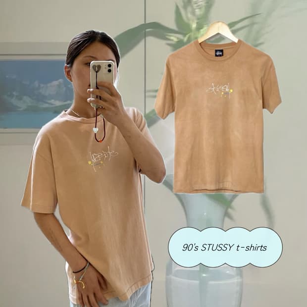 90's STUSSY t-shirts