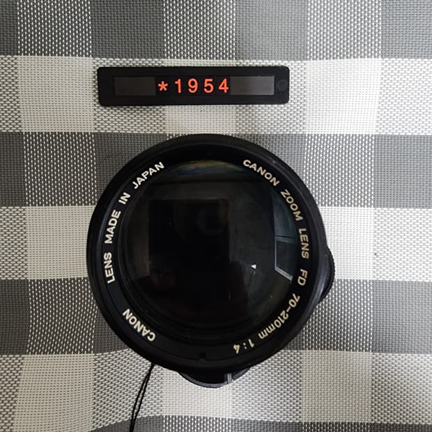 캐논 FD 마운트 70-210mm 줌렌즈