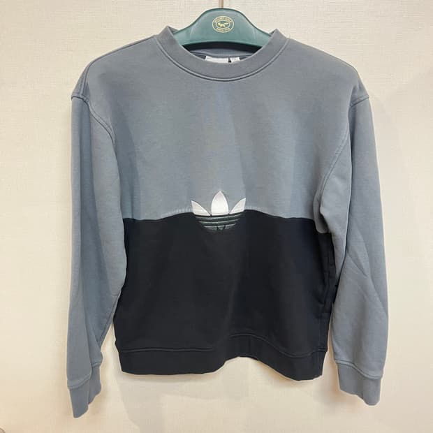 (XS) 아디다스 오리지널 아디컬러 트레포일 맨투맨