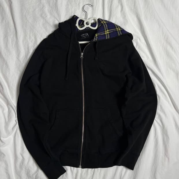 스투시 올드 후드집업