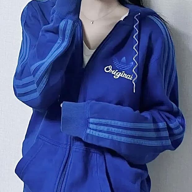 아디다스 후드 집업 후디 스웻 져지 저지 트랙탑 삼선 오리지널 XS 정품