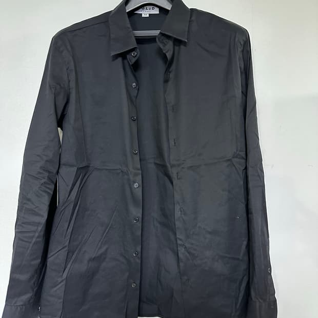 솔리드옴므 블랙 셔츠 48사이즈