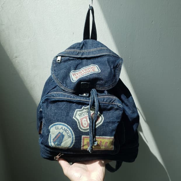 90s Hysteric Glamour Denim BackPack