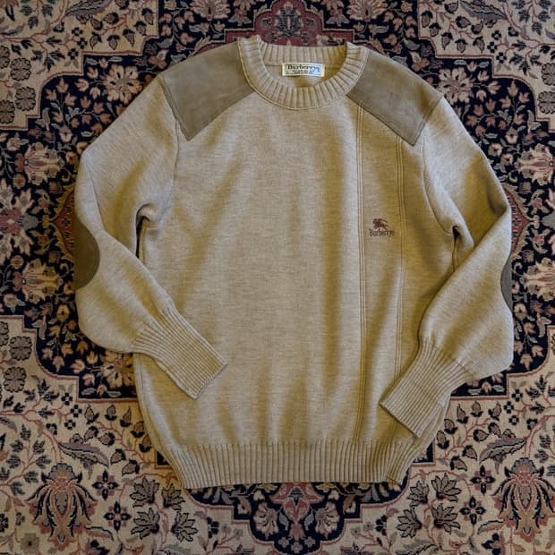 버버리 코만도 니트 남성100