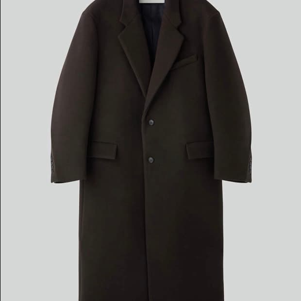 렉토 타즈마니아 코트 다크브라운 S