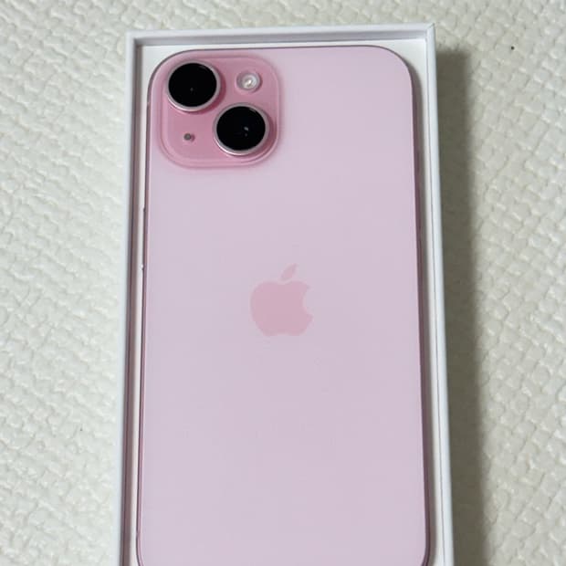 아이폰15 256GB 핑크