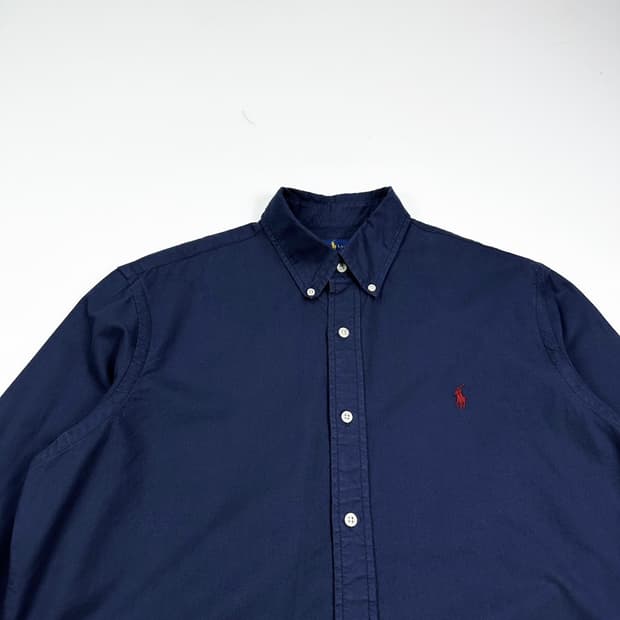 폴로 랄프로렌 포니 클래식 핏 네이비 셔츠 (L)