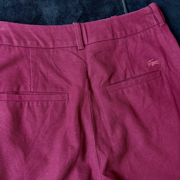 일본빈티지 LACOSTE 와이드 치노 팬츠