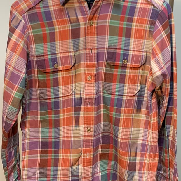 폴로 랄프로렌 체크셔츠