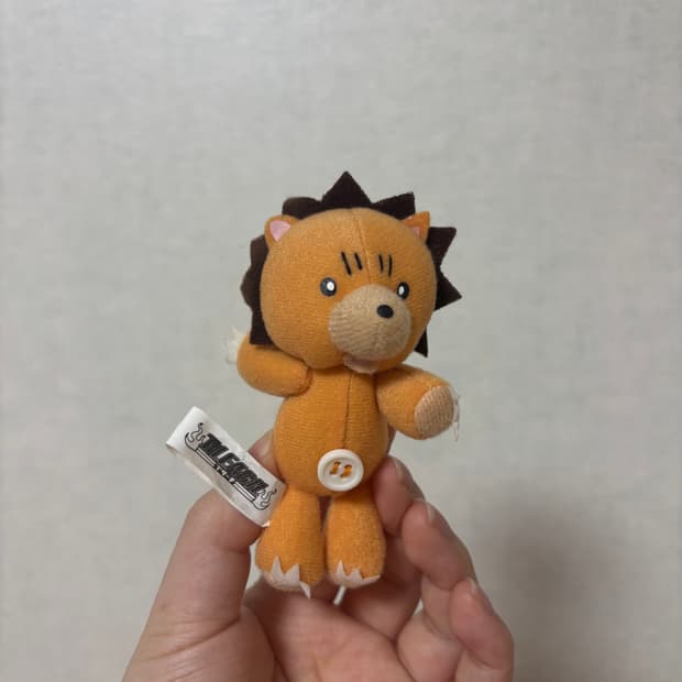 고전 빈티지 사자 인형