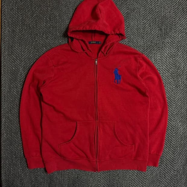폴로 빅포니 후드집업 (희귀매물)