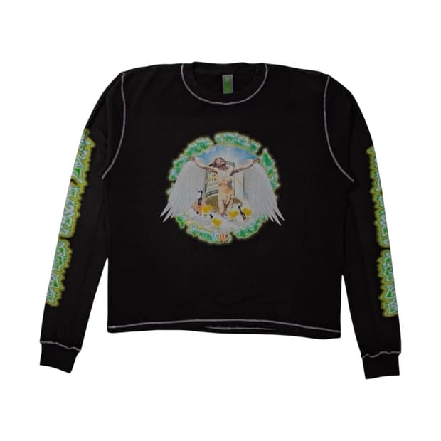 엔드리스 데님 레스 페이스 써멀 블랙