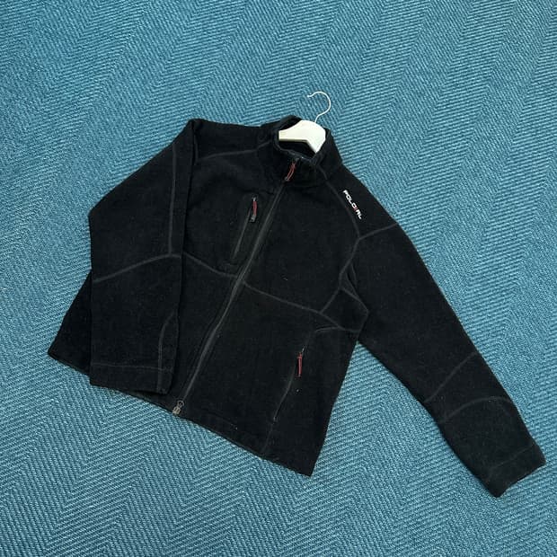 [여성L] 폴로 니트 집업 자켓