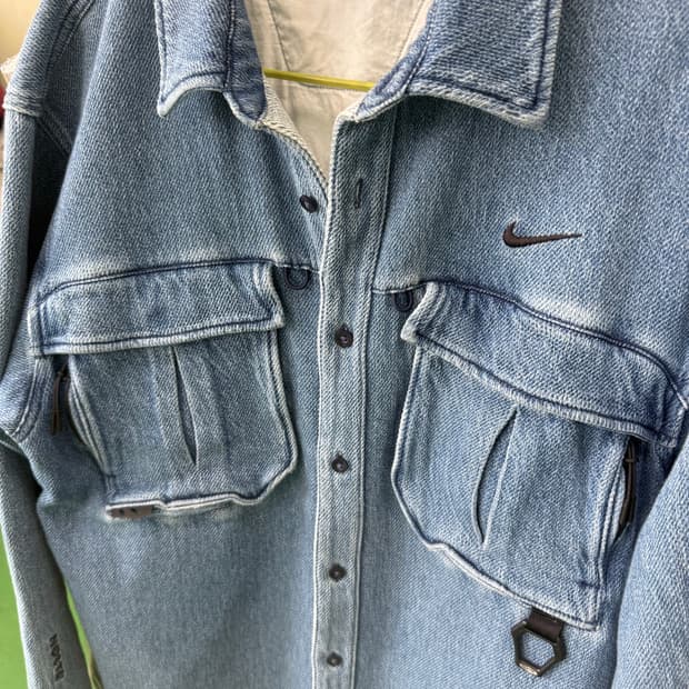 나이키 녹타 데님셔츠