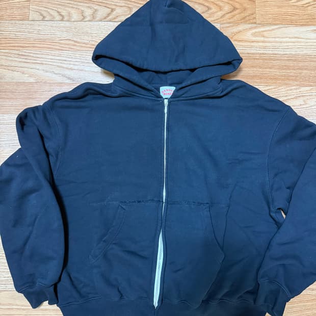 [2] 샌디앤로지스 patt classic 후드집업 블랙 팝니다!