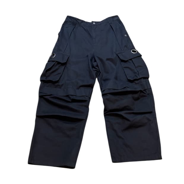 에드오프 아일렛 포켓 카고 와이드 팬츠