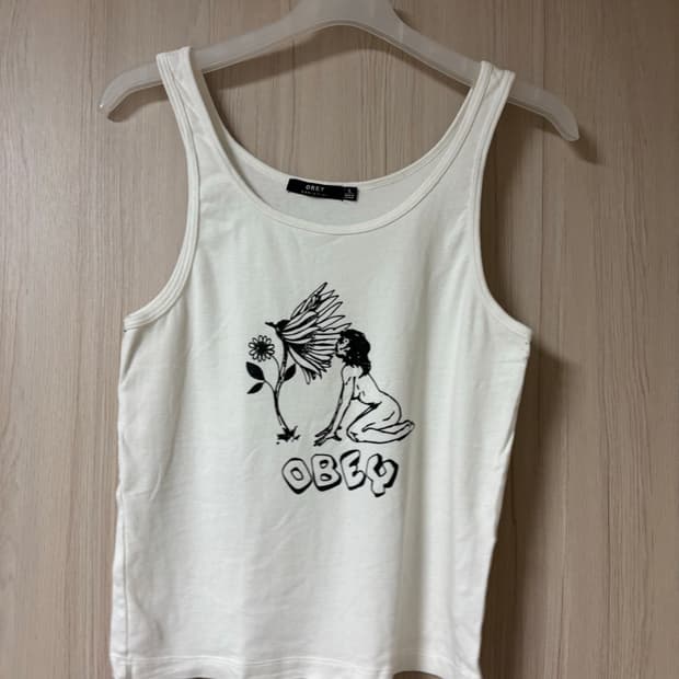 obey 우먼즈 슬리브리스 라지사이즈