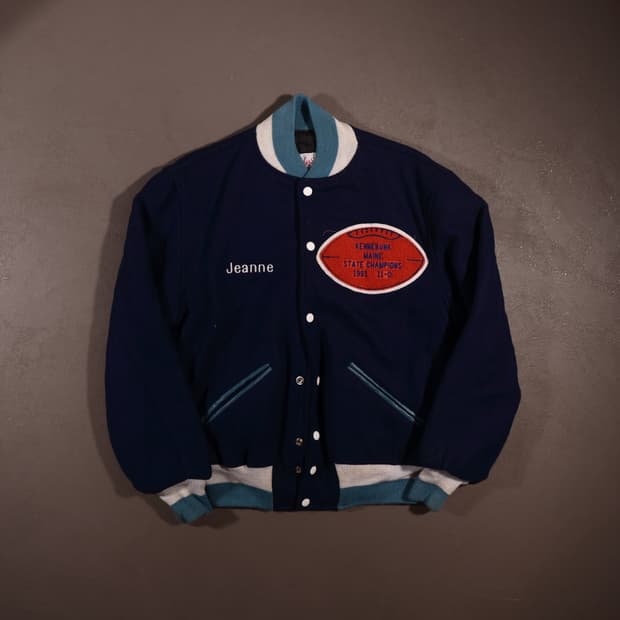 70s 해처스 울 바시티 자켓