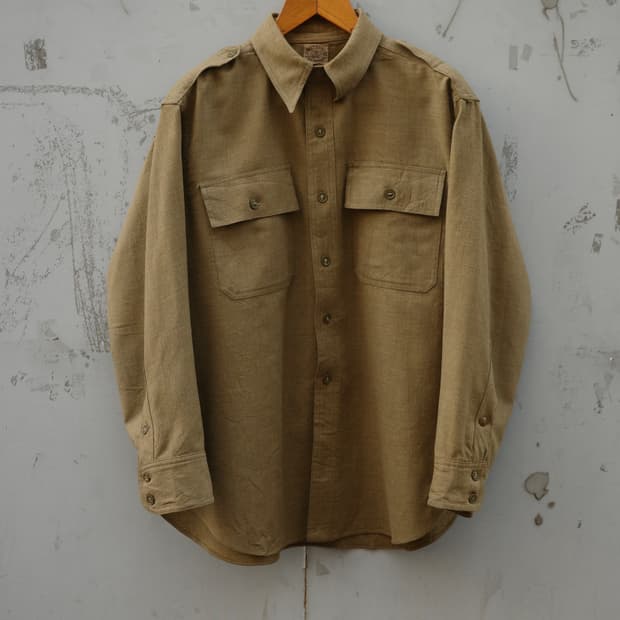 40s 50s USARMY 울 오피서 셔츠