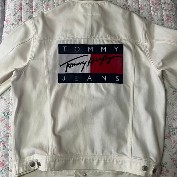 타미진스 백로고 트러커 자켓 L