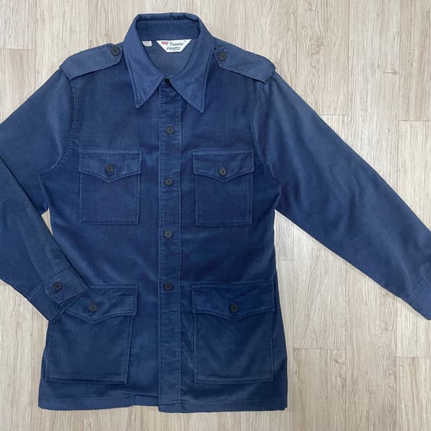 100) 70's 리바이스 네이비 코듀로이 부쉬자켓(RRL&LVC&폴로)