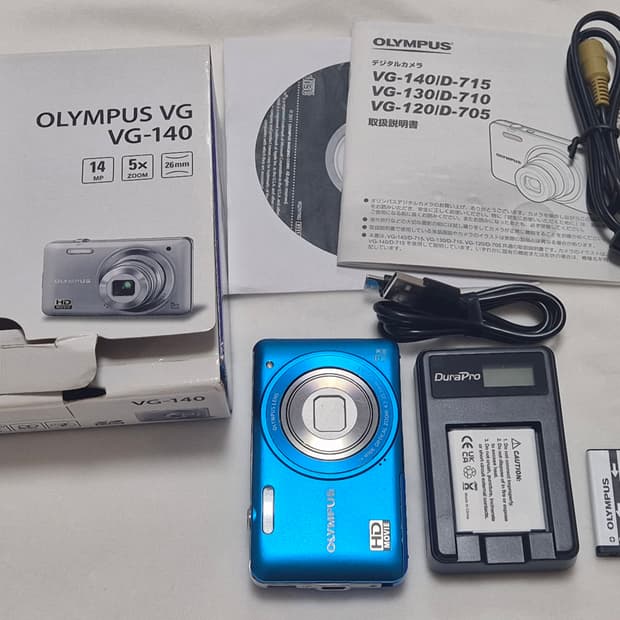 소프트포커스) 올림푸스 VG-140 블루 판매