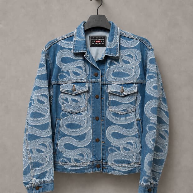 Supreme x Hysteric glamour snake jkt