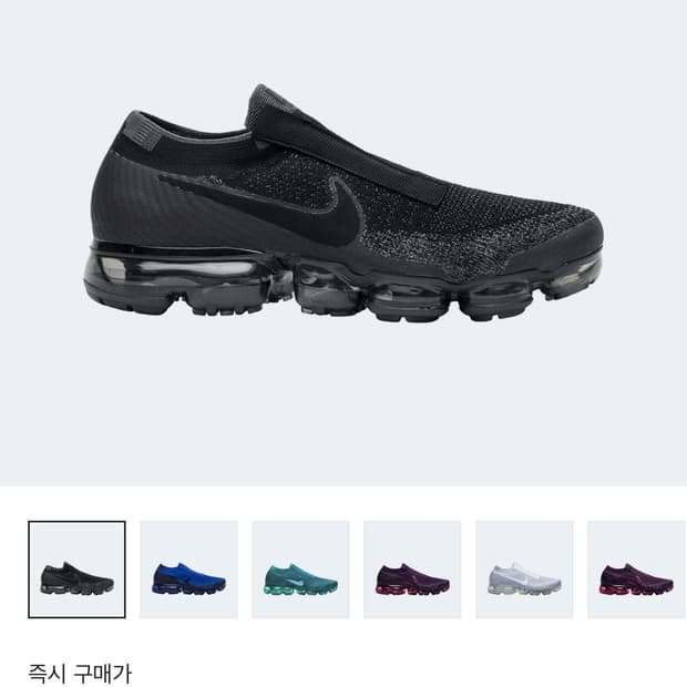 [285] 나이키 에어 베이퍼맥스 SE 레이스리스 트리플블랙