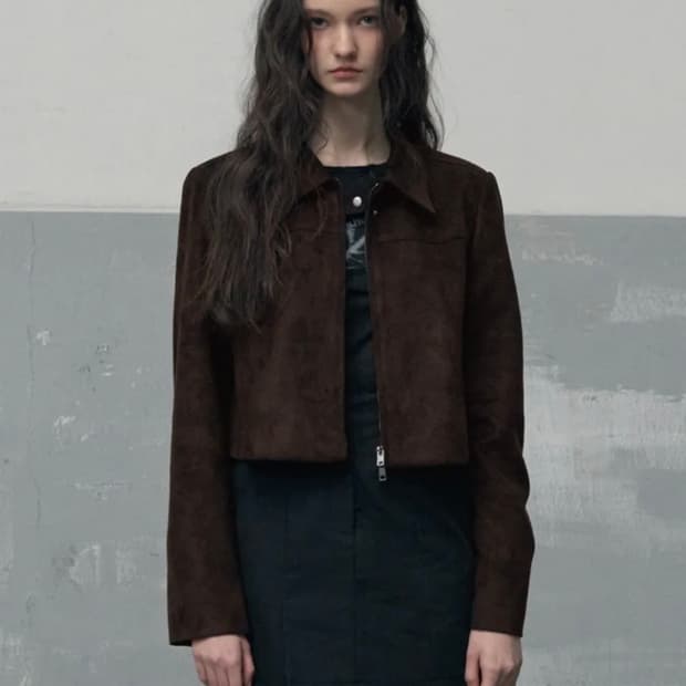 레더리 스웨이드 자켓