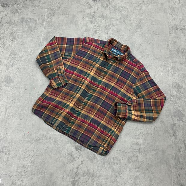  폴로 랄프로렌 체크 셔츠