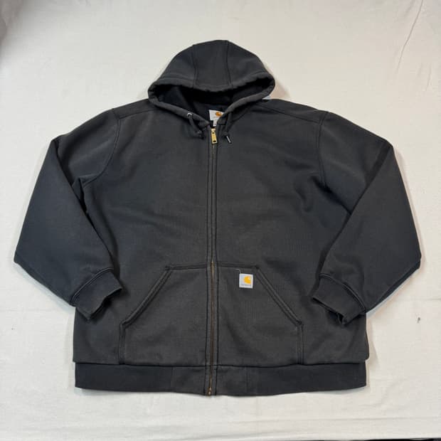 L) 칼하트 레인디펜더 워크웨어 써멀 후드집업 W31