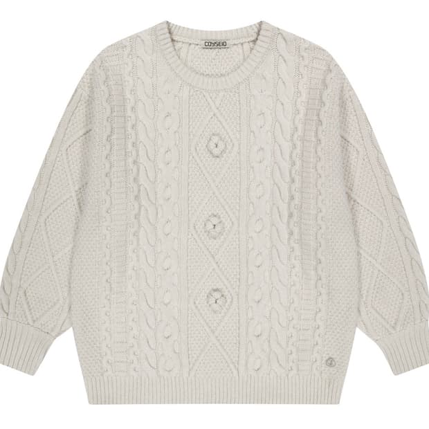 코이세이오 폼폼 니트