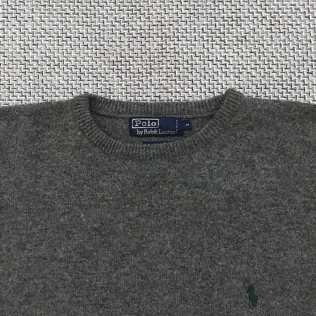 USA made lambswool crewneck sweater