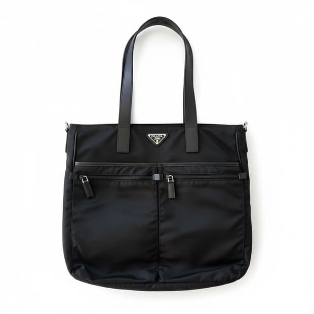 프라다 정품 2vg860 리나일론 토트백