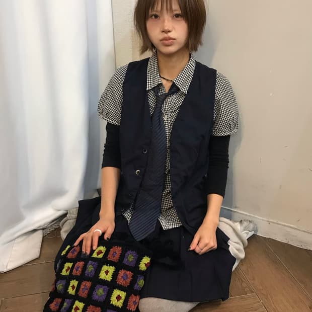 No. 빈티지 프레피 코디 Set