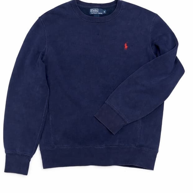 폴로 크루넥 맨투맨 (네이비)