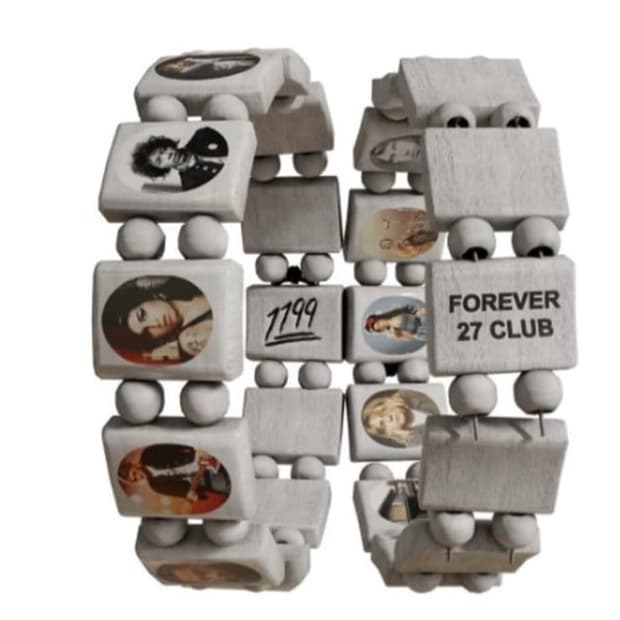 1199 bazo 27th club bracelets white