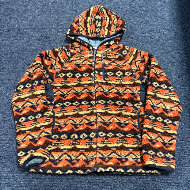 마모트 플리스 후드집업 