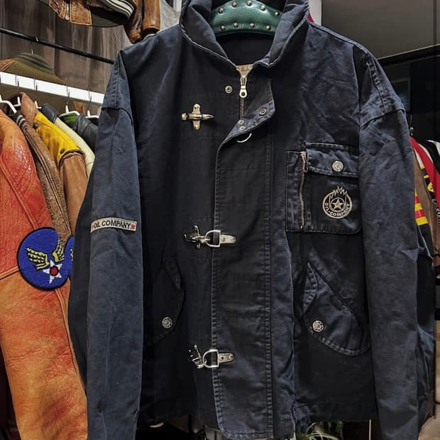 90‘s old fireman jacket 파이어맨 자켓