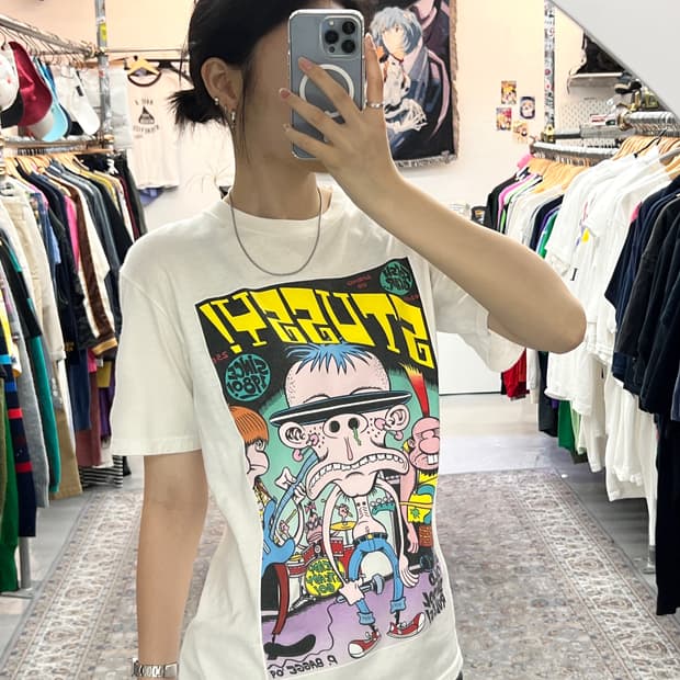 스투시 X Peter bagge 반팔 티셔츠